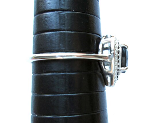Adorable Vintage Statement Ring Sterling Silver S… - image 6