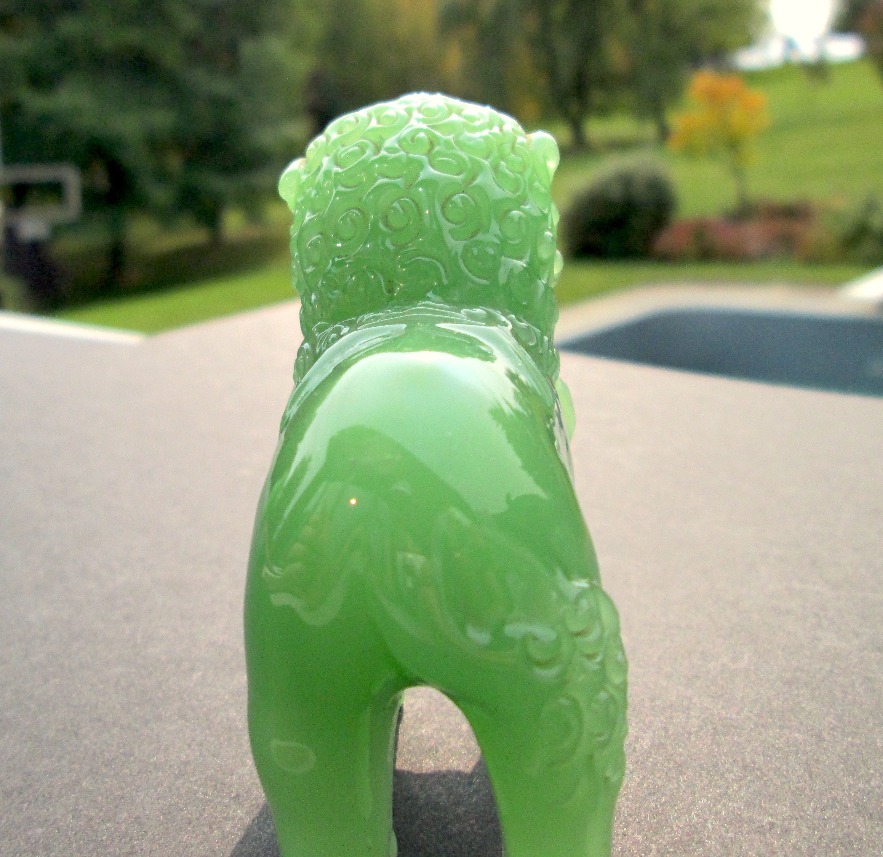 Vintage Standing Lion Franklin Mint 1983 Guardians of the Ming