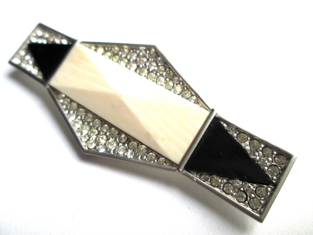 極美品  91 Brooch 925 Vintage Vintage Luxury Crystal Shining Brooch Pin For Women Men