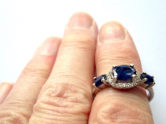 Timeless Vintage Statement Ring Sterling Silver S… - image 7