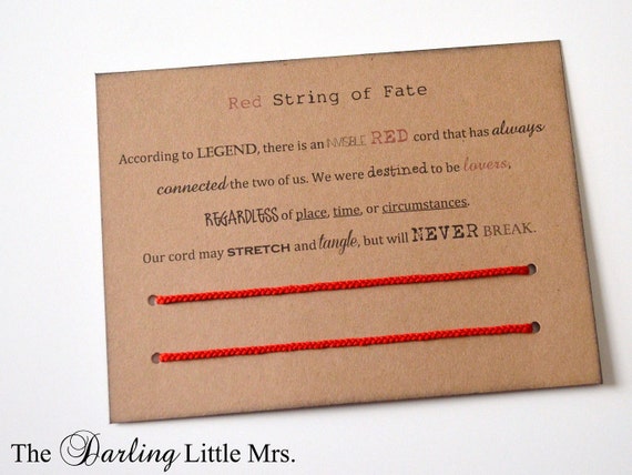 Red String of Fate Bracelets