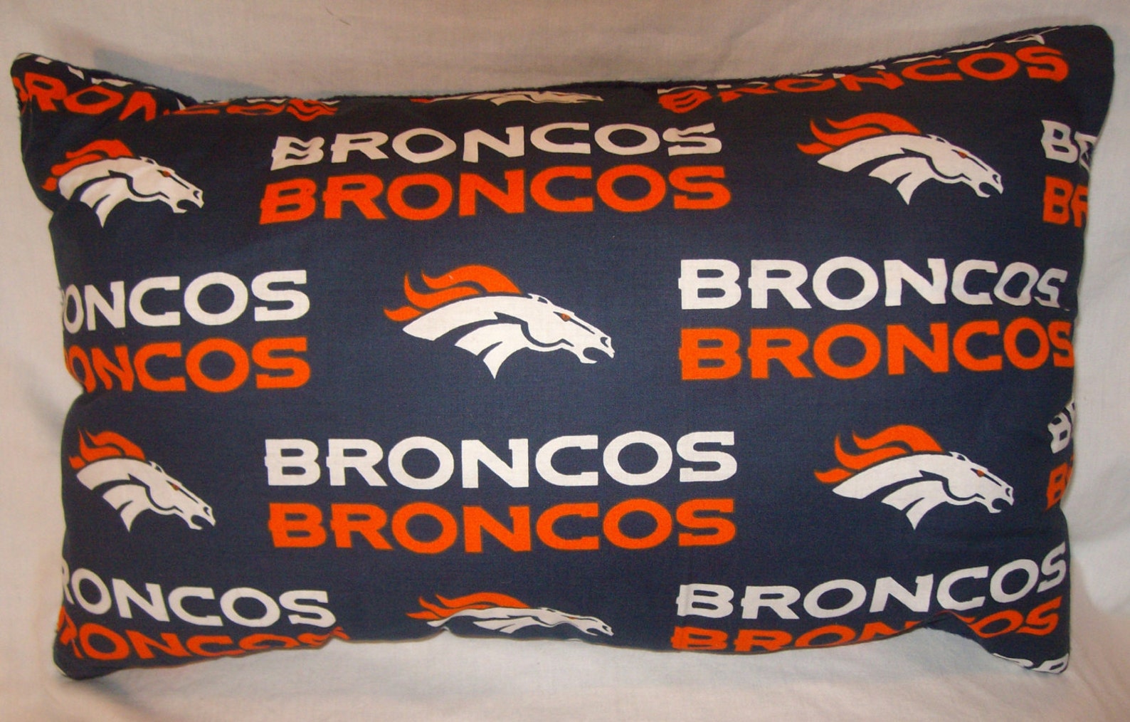 Denver Broncos name Throw Pillow 2639 Etsy UK