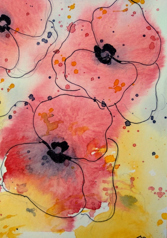 油絵アート（orange flower） 油絵アート（orange flower） 油絵アート（orange flower）