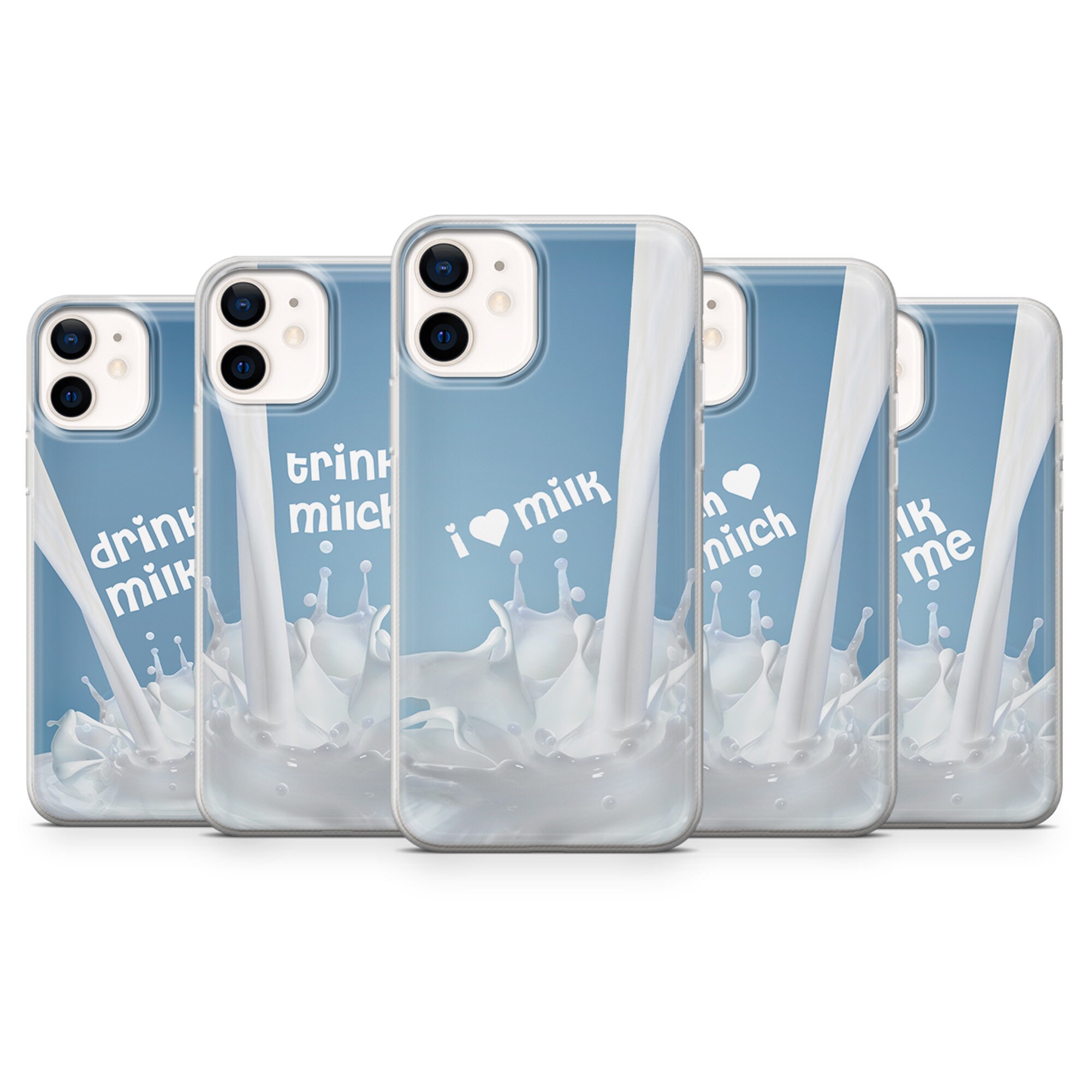 冬バーゲン☆特別送料無料!】 MILK iPhoneケース 2個セット モバイル 古典 kirakira93様 HAY 二点セット ミルクとグレーネイビー スマホケース モバイルケース/カバー