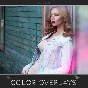 Color Overlays, 25 Light Leaks, Rainbow Overlays, Instant Download, Natural Light, Sun Flares, Overlays, Light Overlay