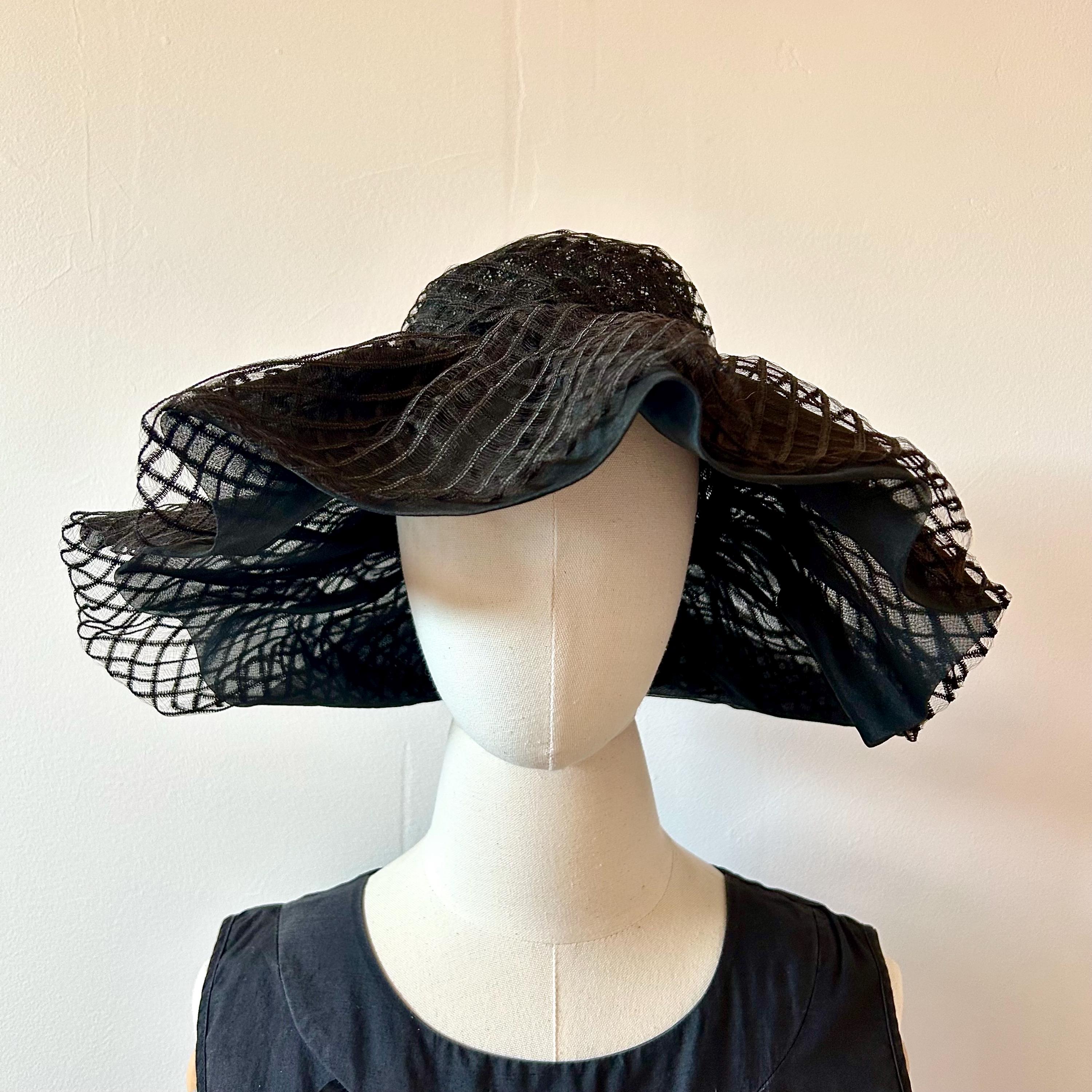 Soft Velvet Floppy Brim Hat Black Velveteen Gold Lace Packable Black Velvet Hat Floppy - Etsy main image 4
