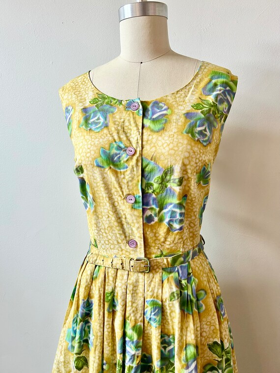 princess peggy dress Vintage 40s 50s Princess Peggy Day Dress House Dress Brown Gingham