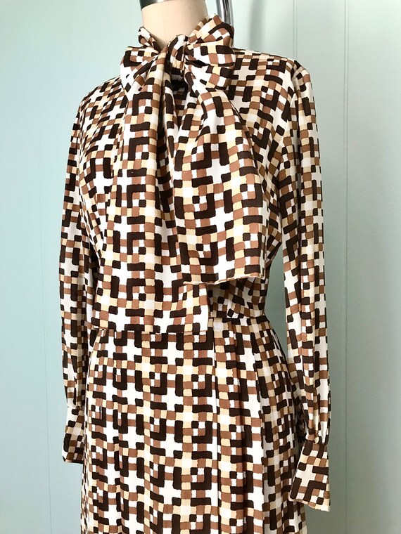 1970s Suzy Perette by Victor Costa Bohemian Dress