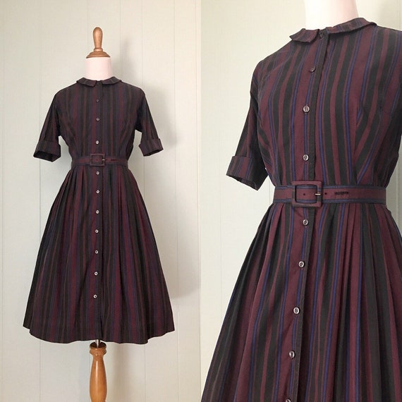 purple burgundy dress