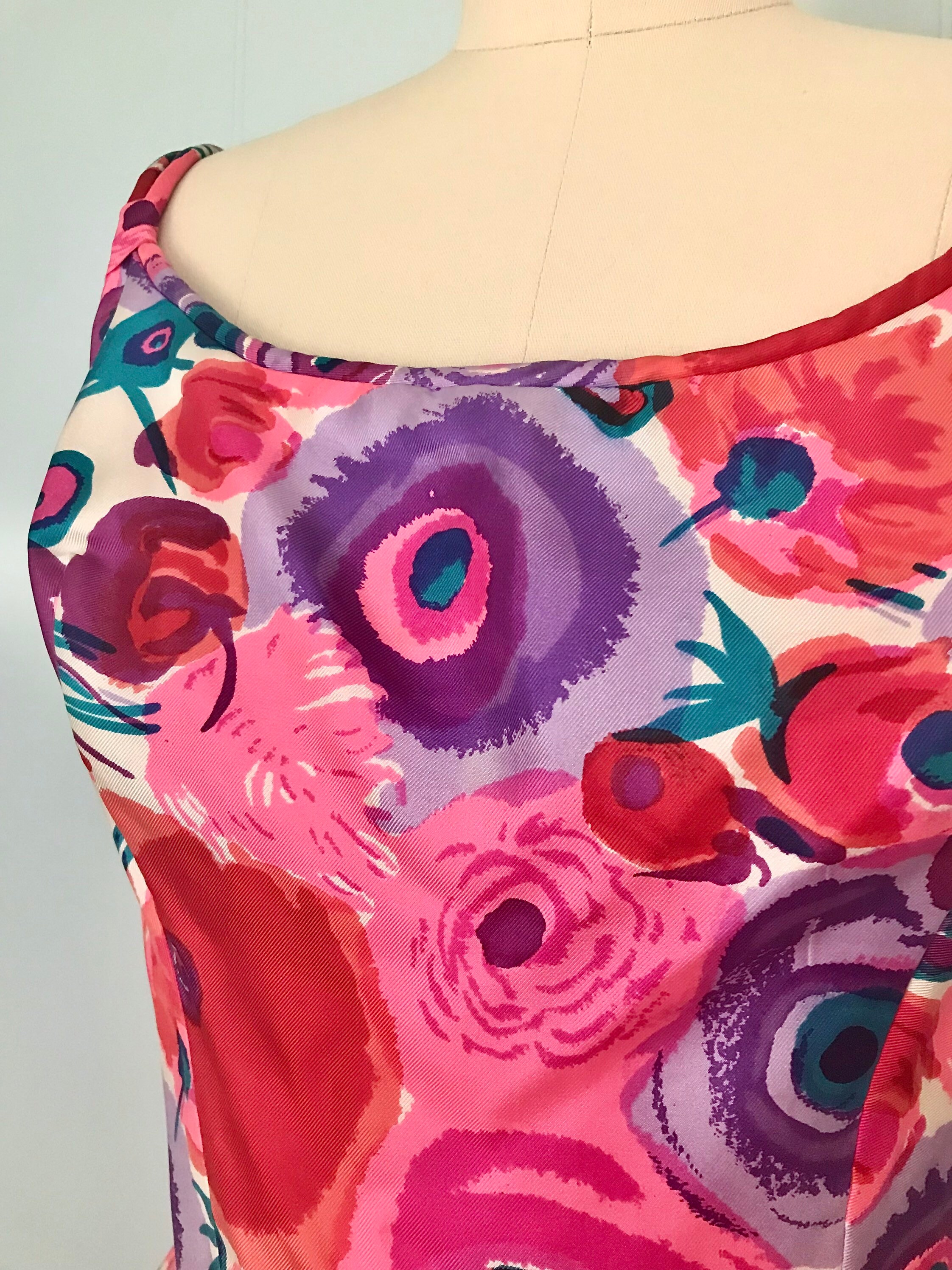 50s floral print