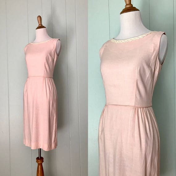 Light Pink Sheath Dress