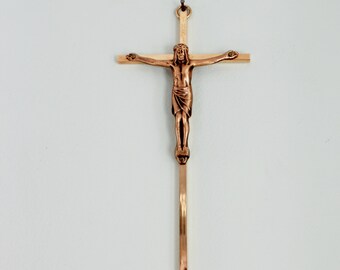 INRI CRUCIFIX - BRASS