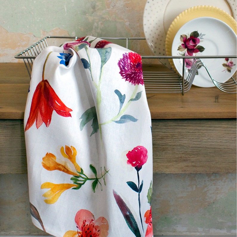 Adults Create! Hand-Painted Tea Towel Workshop 2