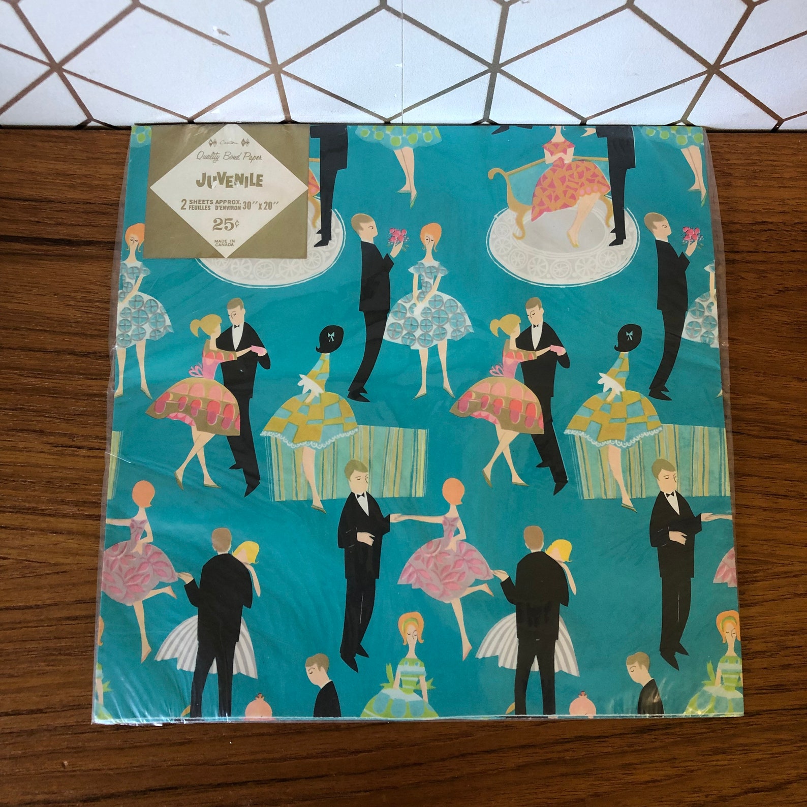 Vintage Gift Wrapping Paper Variety Pack of Vintage Wrapping Etsy