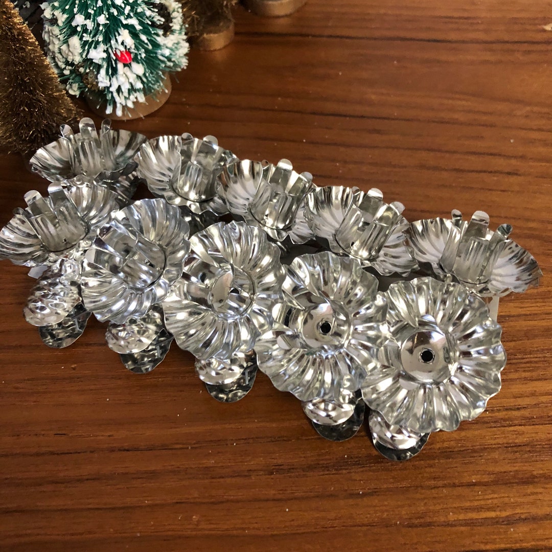 Vintage Christmas Tree Candle Clips 