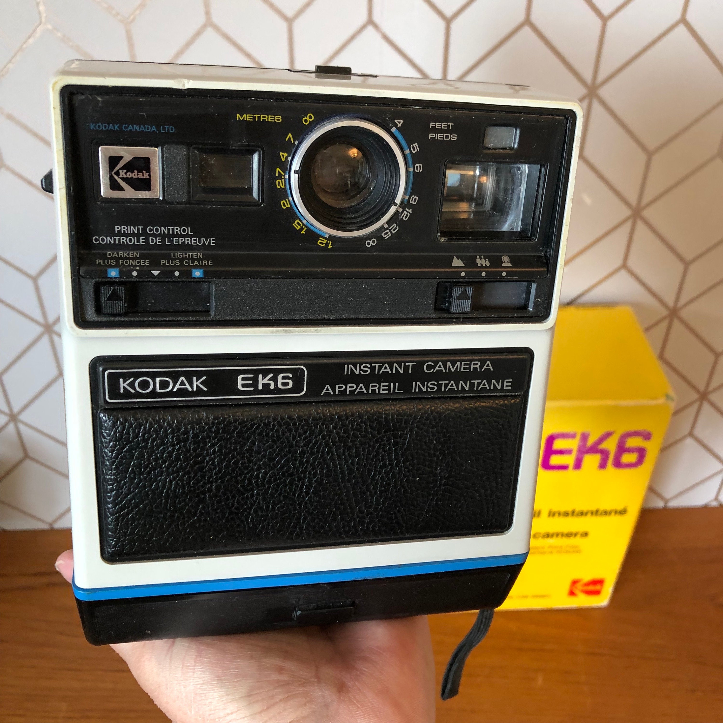 Photography Kodak Instant Camera Vintage Ek6 Canon Instamatic