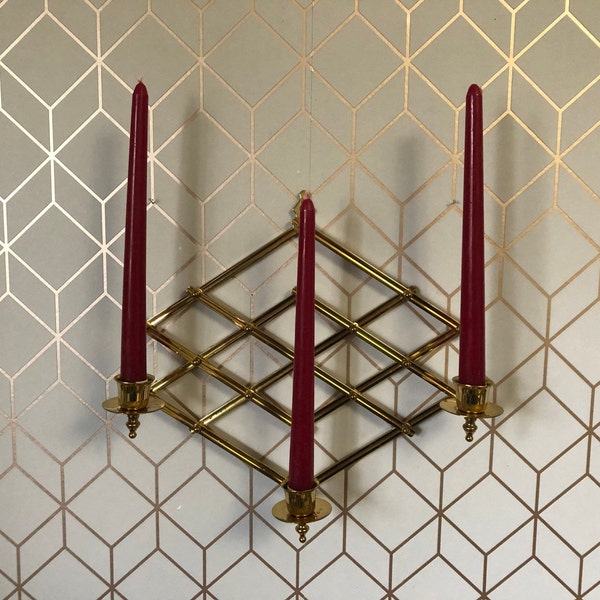 Trellis Candle Holder Etsy