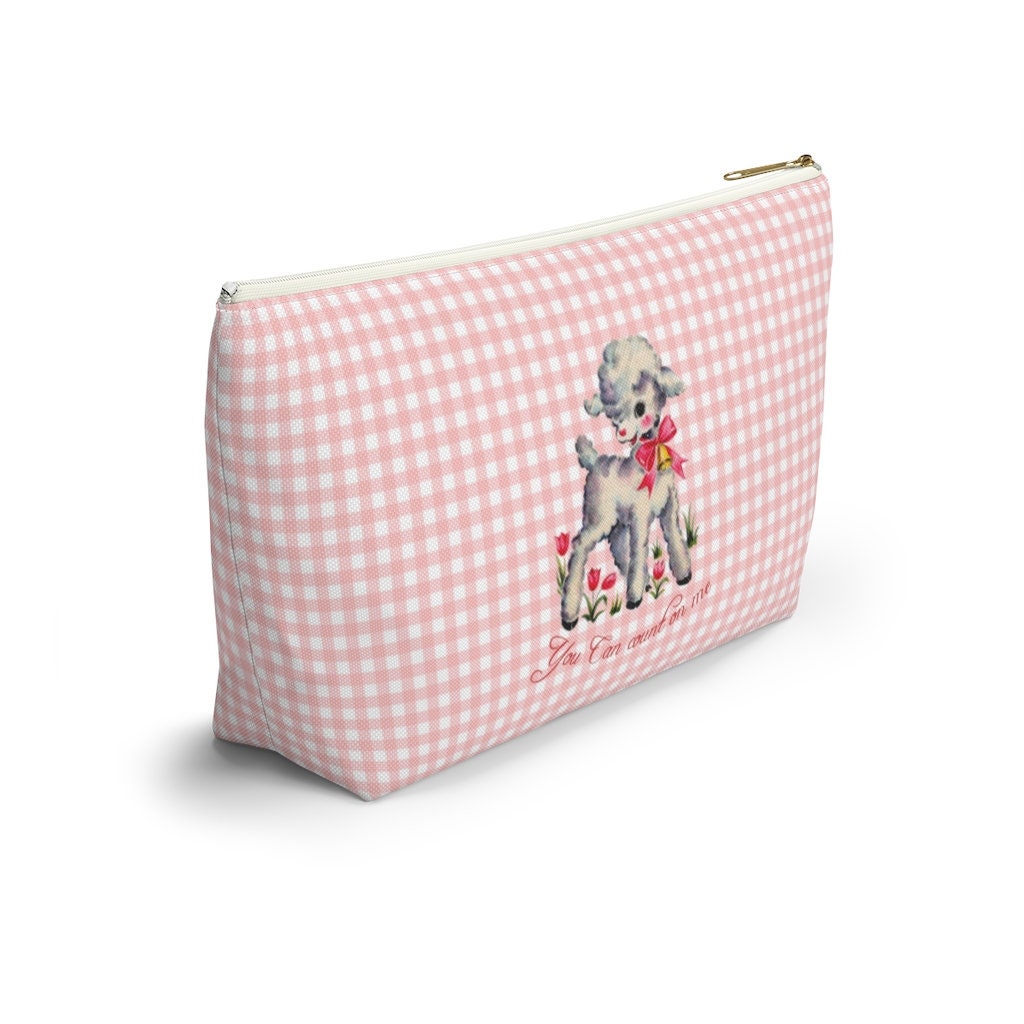 Coquette Bag, Coquette Makeup Bag, Coquette Zipper Pouch, Coquette