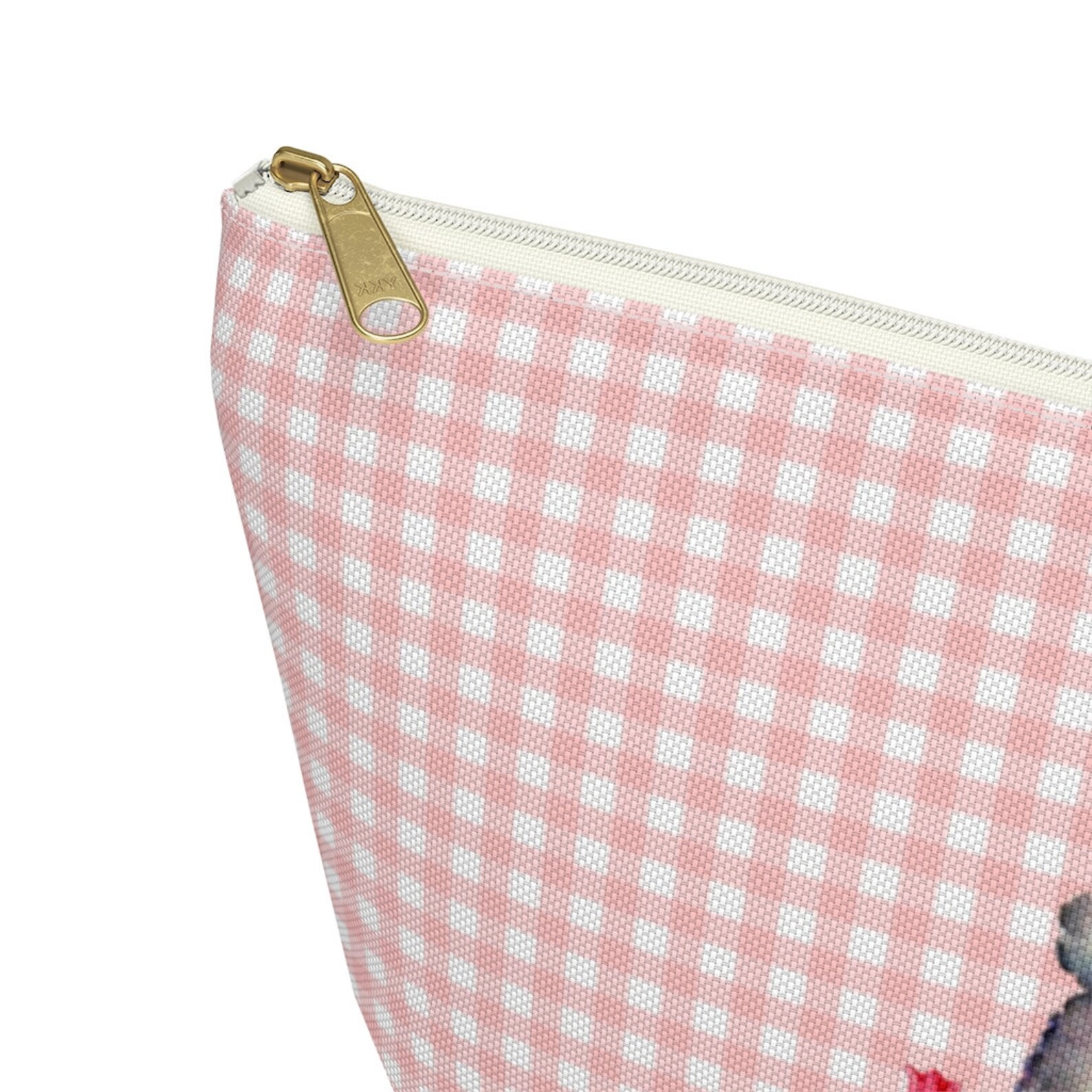 Coquette Bag Coquette Makeup Bag Coquette Zipper Pouch Etsy