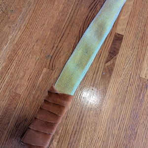 Handmade paddle, impact toy