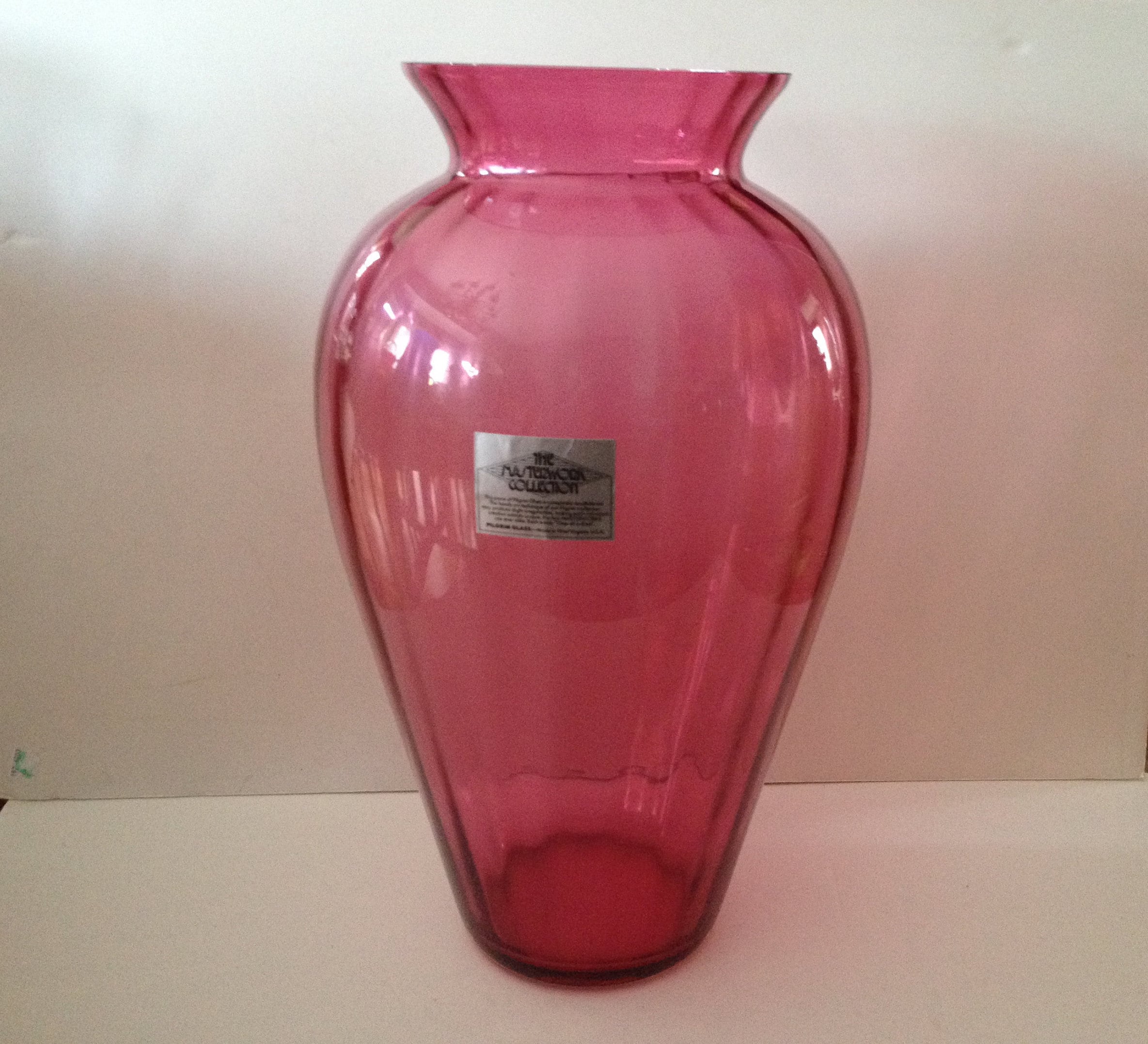 Pilgrim Glass Company Masterwork Collection Cranberry Athenia Etsy