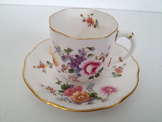 Royal Crown Derby Derby Posies English Bone China Red Sprig Etsy Israel