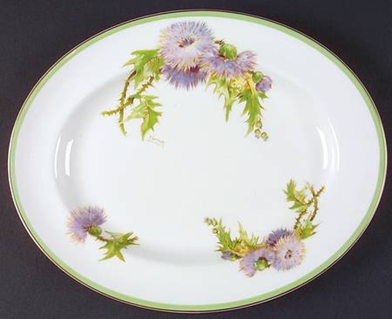 Royal Doulton 'Glamis Thistle' Porcelain 13 Etsy