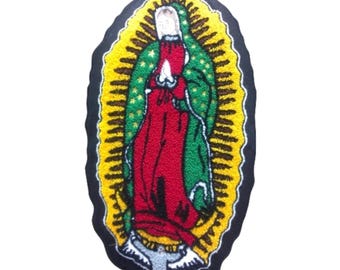Our Lady of Guadalupe Virgin Mary Large Chenille Jacket Patch - A70005