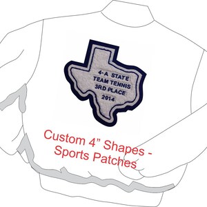 Diseños de bordado del Chenille/individualmente hecho a mano para High School secundaria de chaquetas, suéteres y ropa corporativa.  Satisfacción garantizada!