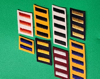 Embroidery service bar inserts for letterman jackets and patches - 4 My Jacket