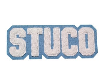 Chenille STUCO Letterman Patch P10467 - 4 My Jacket