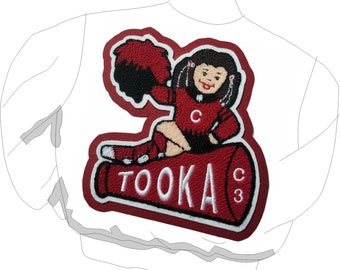 Cheerleaderpatch voor je schooljas of -trui