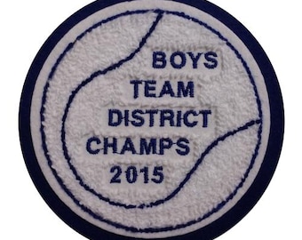 Chenille Tennis Ball Letterman Jacket Patch P10106 - 4 My Jacket