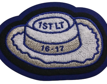 Drill Team Officer Hat Patch - P10261