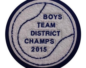 Chenille Tennis Ball Letterman Jacket Patch P10106 - 4 My Jacket