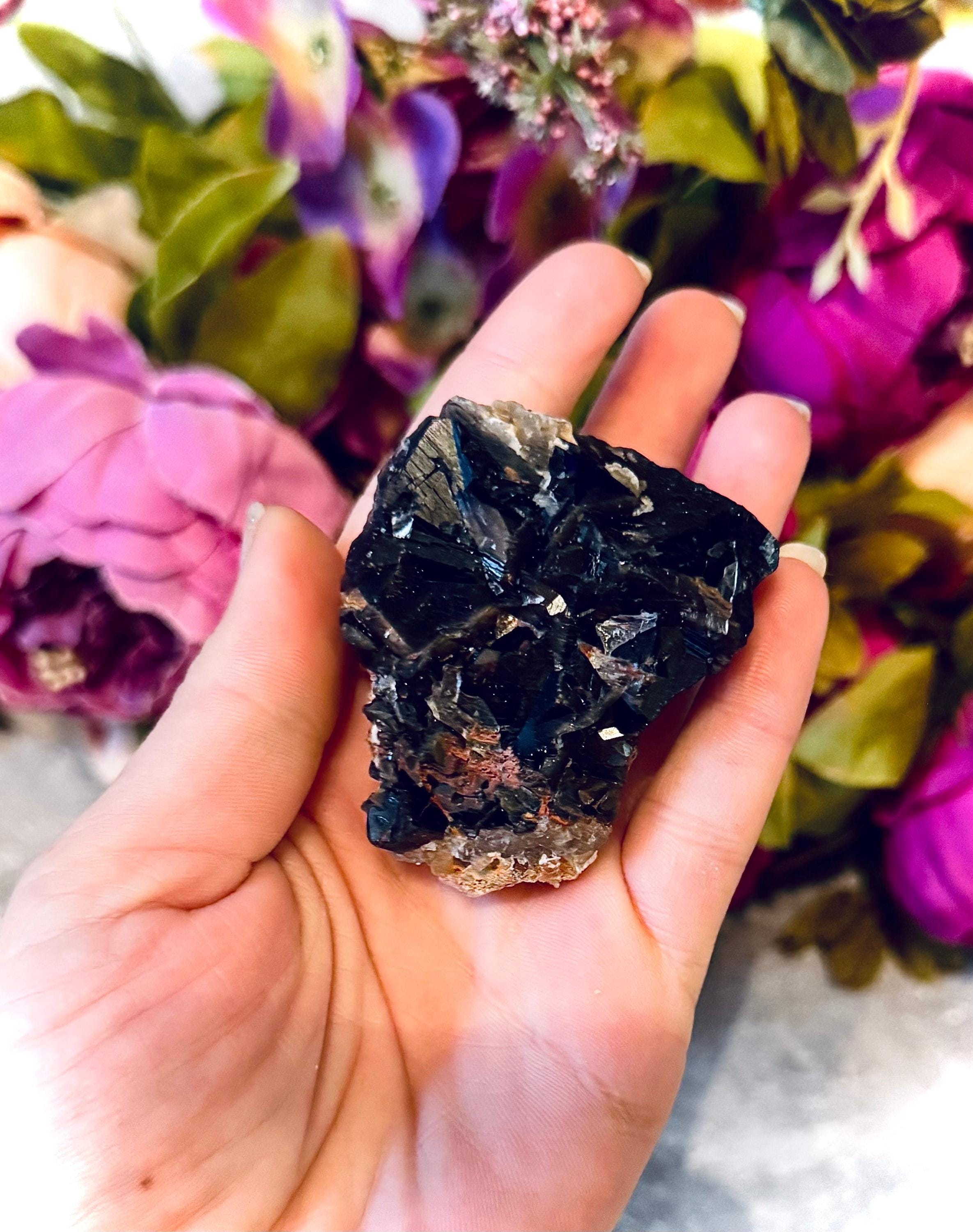 RARE Black Rose Fluorite Specimens, Fluoresce Red or Pink - Etsy