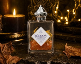 Incantation Botanical Perfume Oil, Damiana, Citrus, Lemongrass and Carnelian