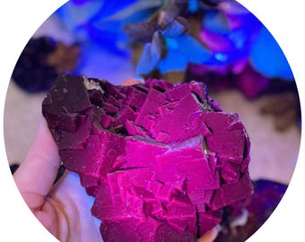 403g ブラックローズフローライト ブラックローズフローライト - 日本 Etsy コレクション