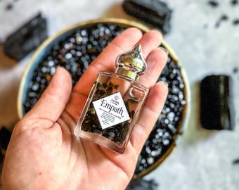 Empath Protection Perfume Oil with Black Tourmaline, Palo Santo and Green Sage