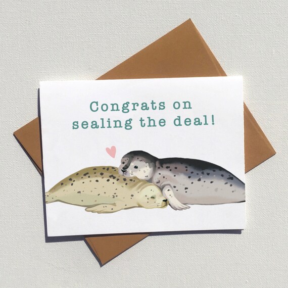 Congrats Seal Card Congrats Seal Card