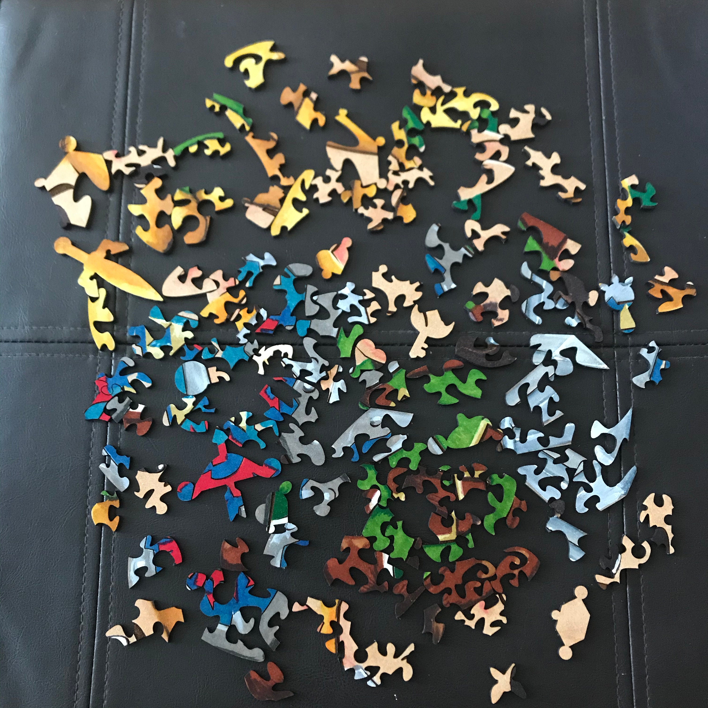 Link jigsaw puzzle Zelda Etsy