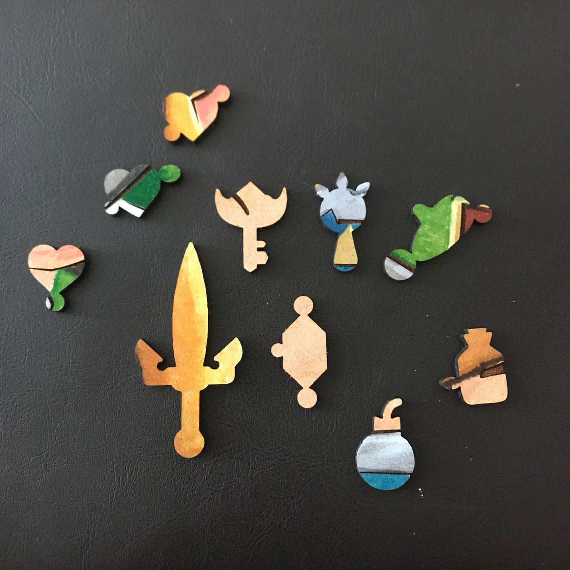 Link jigsaw puzzle Zelda Etsy
