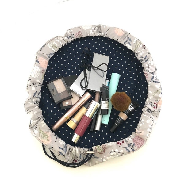 Drawstring Makeup Bag Etsy
