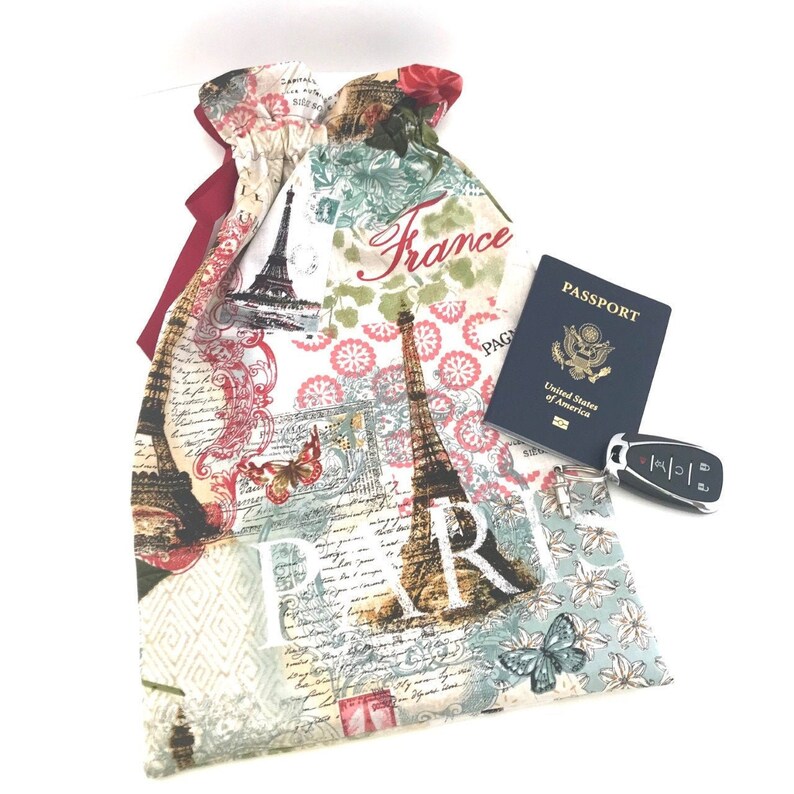 Eiffel Tower Shoe Bag Lingerie Bag French Touch Paris Paris Shoe Bag Shoe Tote Travel Gifts Women Travel Organizer Travel Shoe Bag