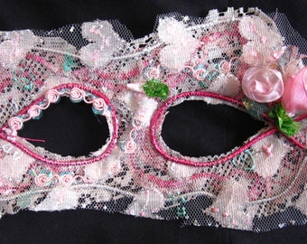 Pink Rose Mask