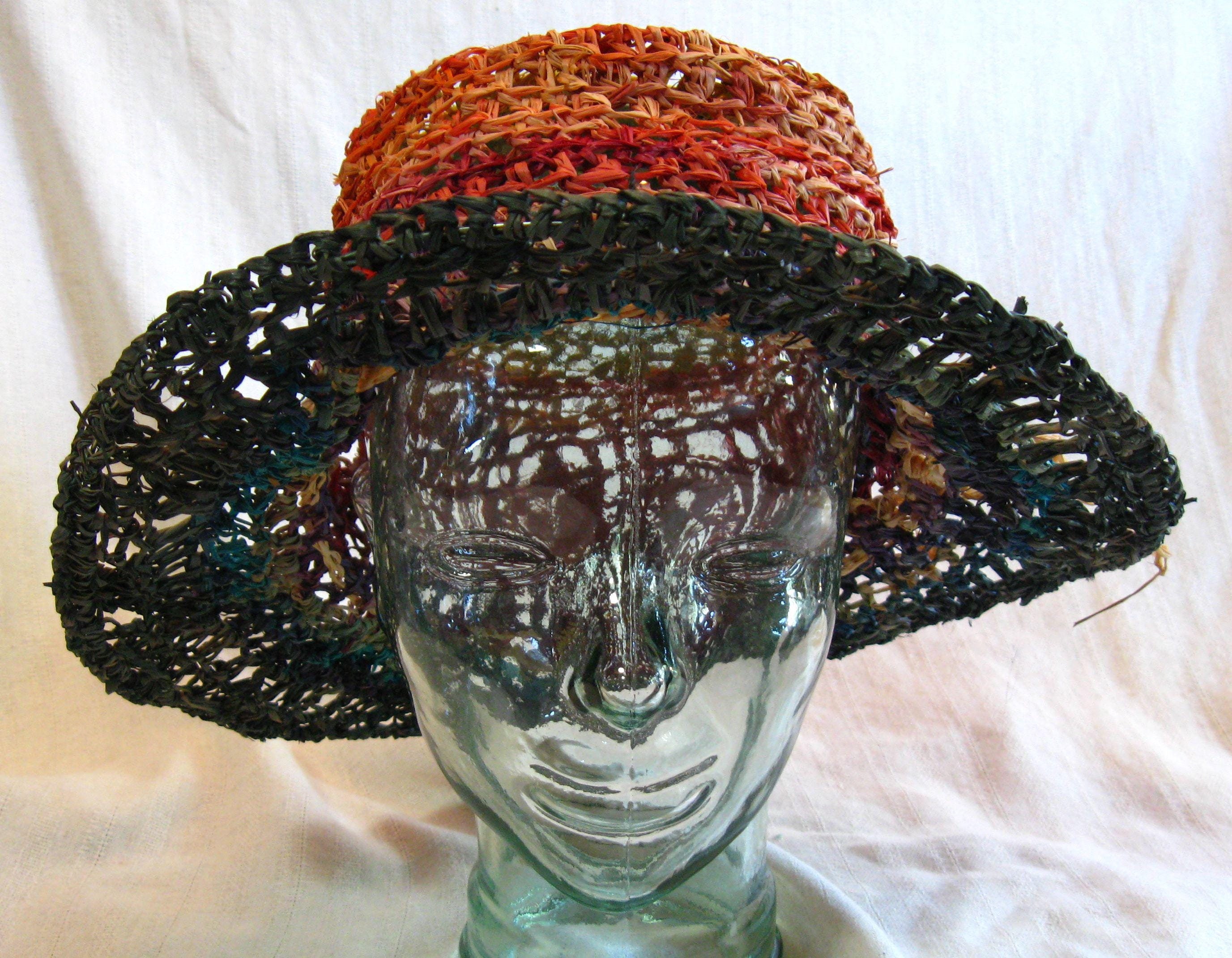 Mudd striped rainbow multicolored‎ straw raffia fedora hat new Arsimus Rainbow Striped Fedora Hat Gay Pride Sequins Bright  main image 4