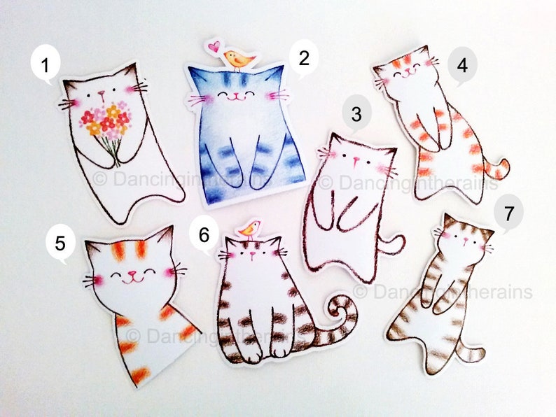3 Vinyl Stickers Cute Sticker Pack