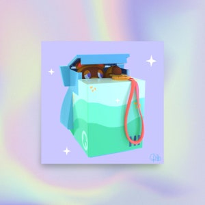 Tom Crook Piggy Bank Print