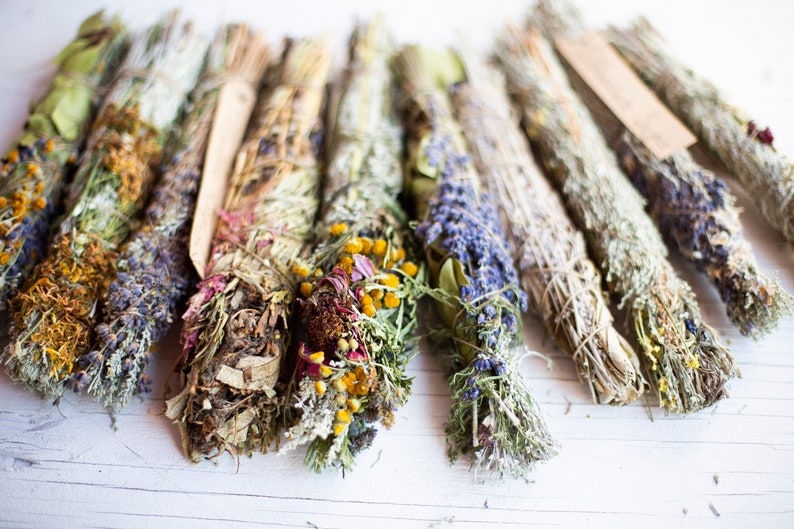 Special Collection of Herbs & Sages Made to Order Wholesale Etsy
