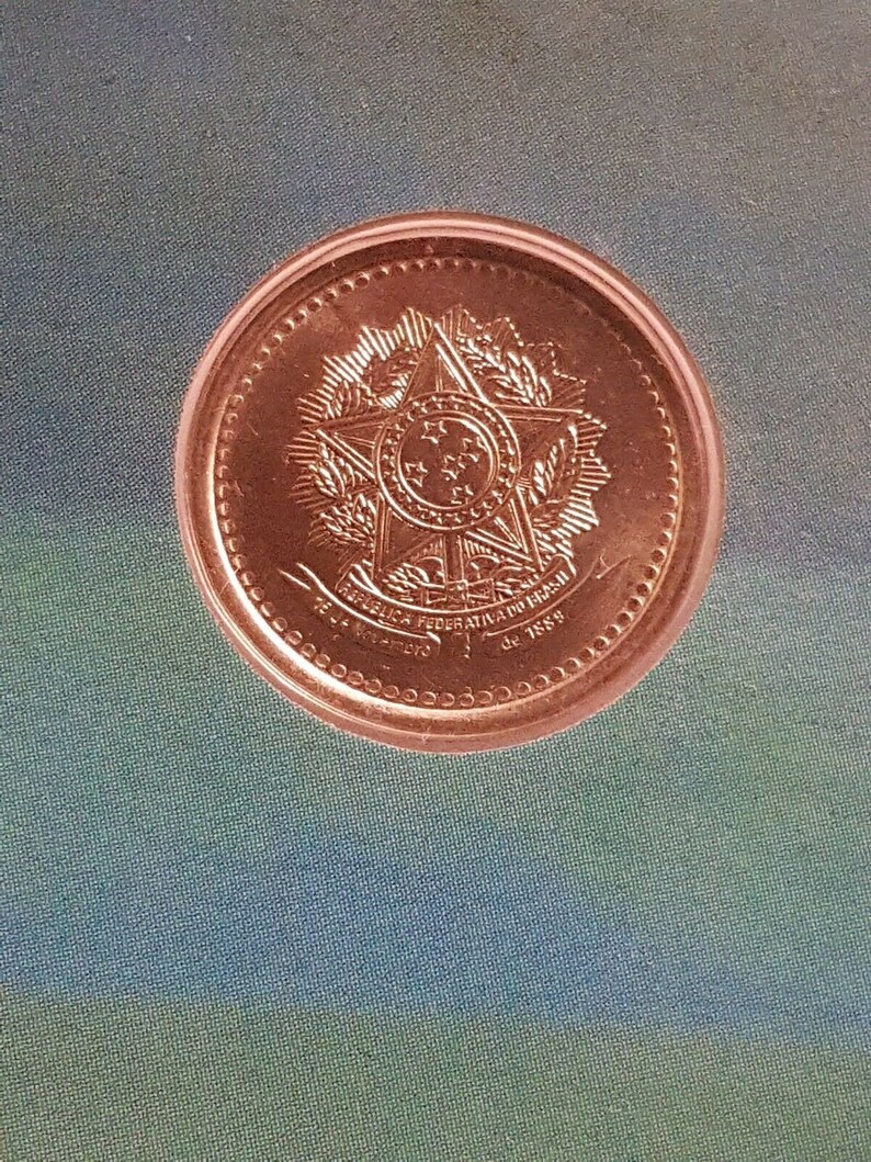 20 Cruzeiros Set KMS Excellent Condition Coins Brazil UNC mint 1 Centavo